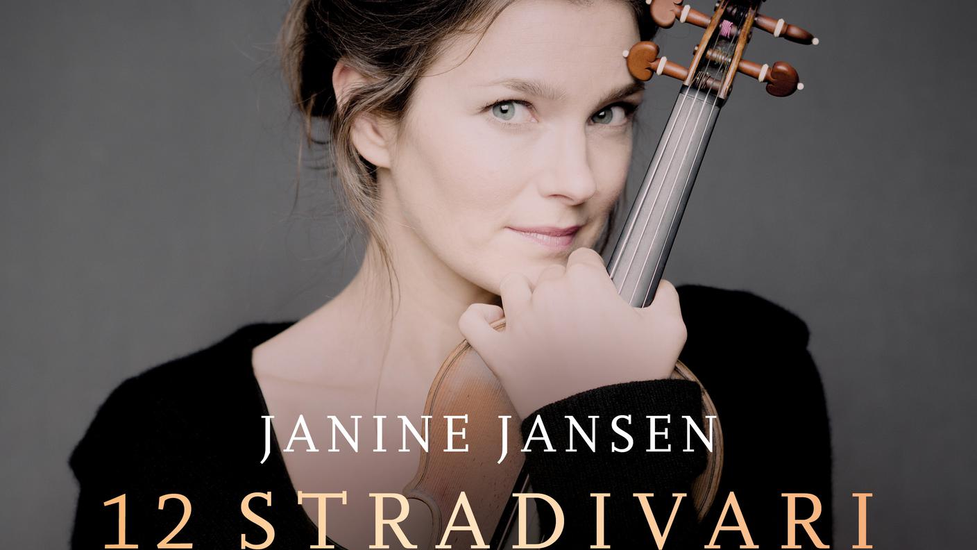 "12 Stradivari" di Janine Jansen, Decca (dettaglio di copertina)
