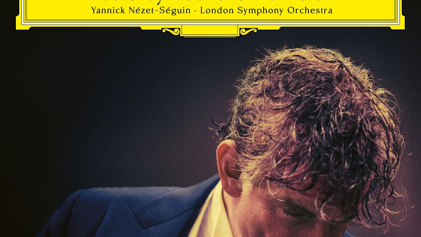 “Maestro. Music by Leonard Bernstein”di Yannick Nézet-Séguin, London Symphony Orchestra, Bradley Cooper; Deutsche Grammophon (dettaglio di copertina)