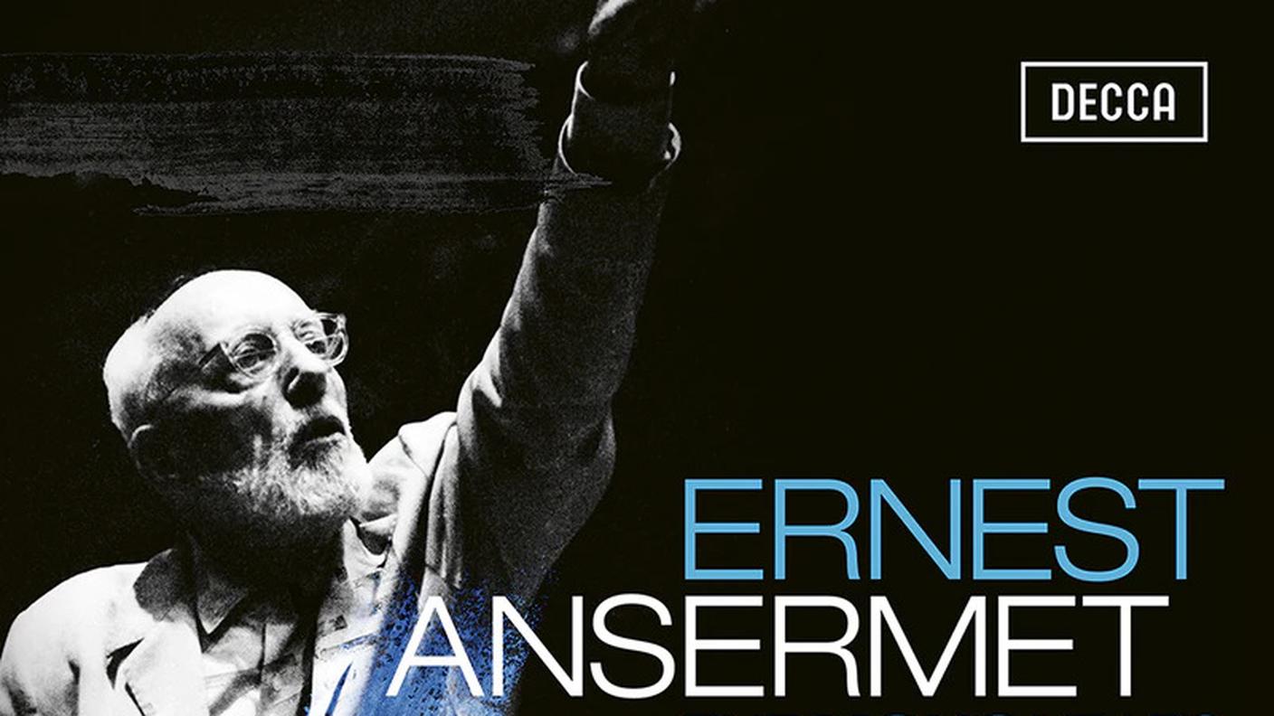 “The Mono Years” omaggio a Ernest Ansermet, Decca (dettaglio di copertina)