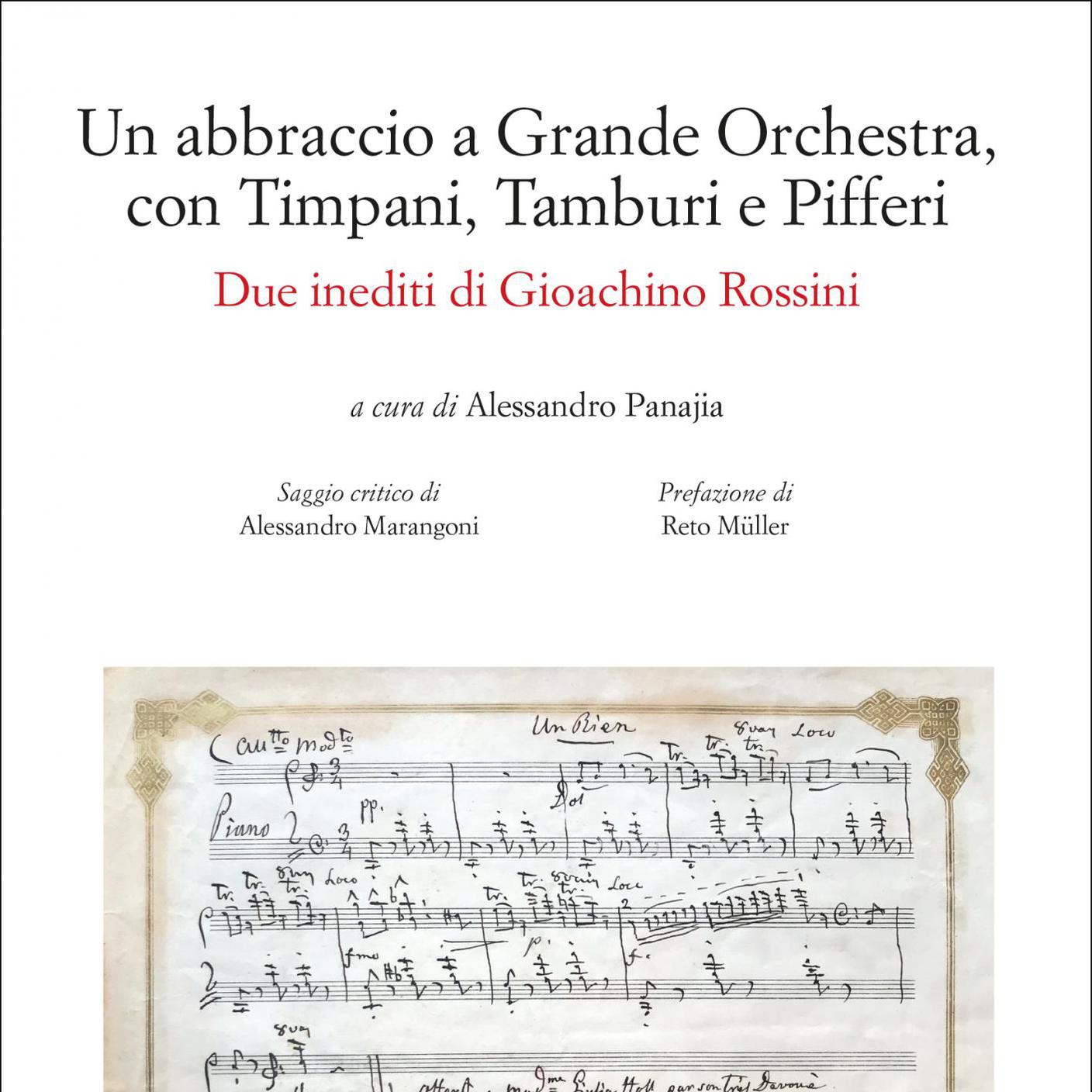 “Un abbraccio a Grande Orchestra, con Timpani, Tamburi e Pifferi” di Alessandro Panajia, ETS Edizioni (dettaglio di copertina)