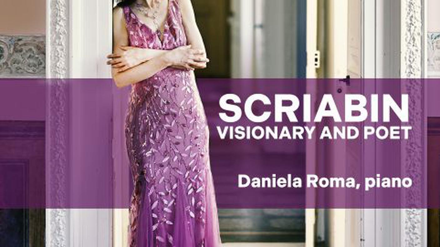 “Scriabin Visionary and poet” di Daniela Roma, Dynamic (dettaglio di copertina) 