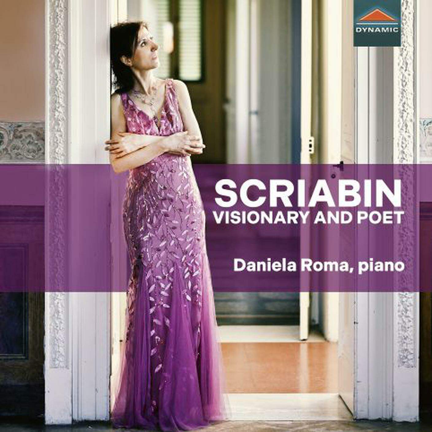 “Scriabin Visionary and poet” di Daniela Roma, Dynamic (dettaglio di copertina) 