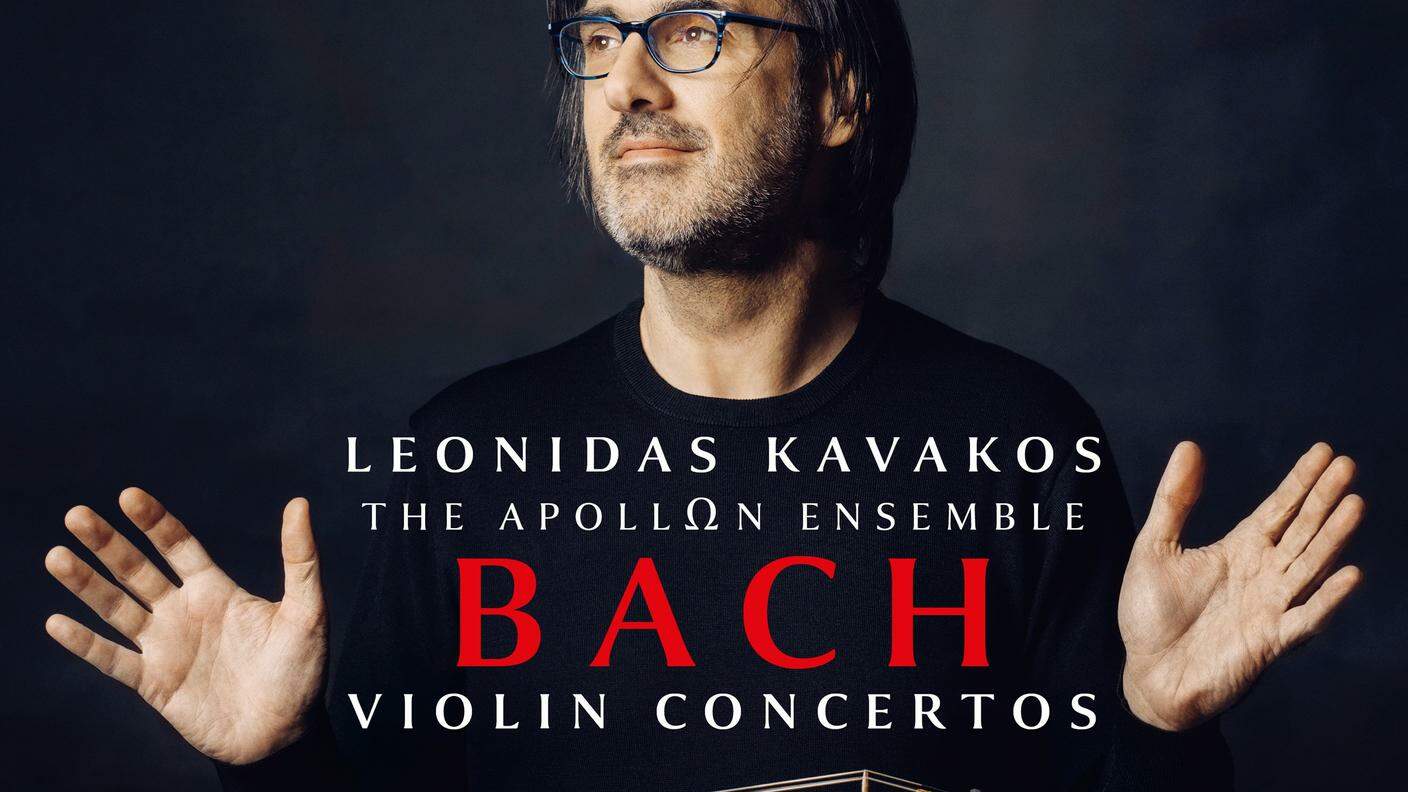 “Bach violin concertos” di Leonidas Kavakos e The Apollon Ensemble, Sony Classical (dettaglio di copertina)