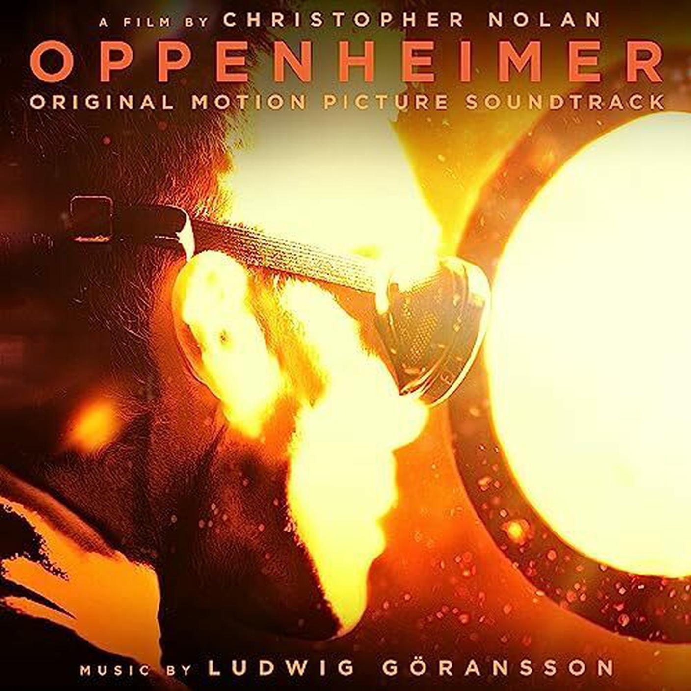 “Oppenheimer” di Christopher Nolan, colonna sonora di Ludwig Göransson, Back Lot Music (dettaglio di copertina)