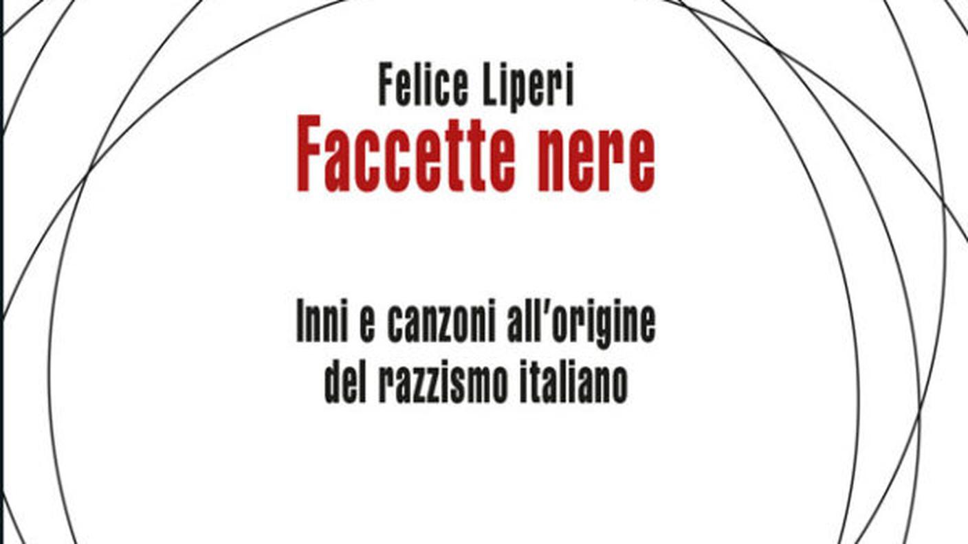 "Faccette nere" di Felice Liperi, Manifesto Libri (dettaglio di copertina)