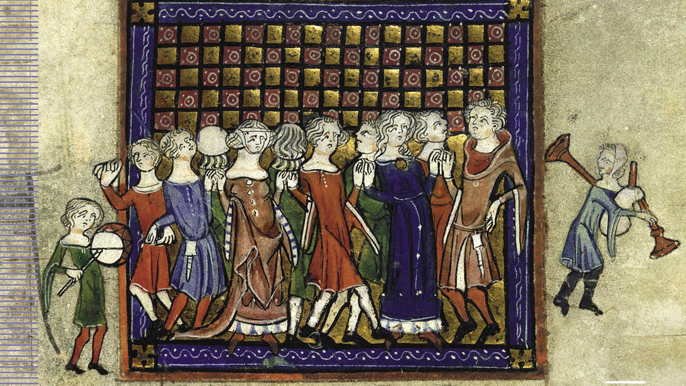 Ensemble Céladon, “Au douz tens nouvel. Chansons de trouvères”, Ricercar (dettaglio copertina)