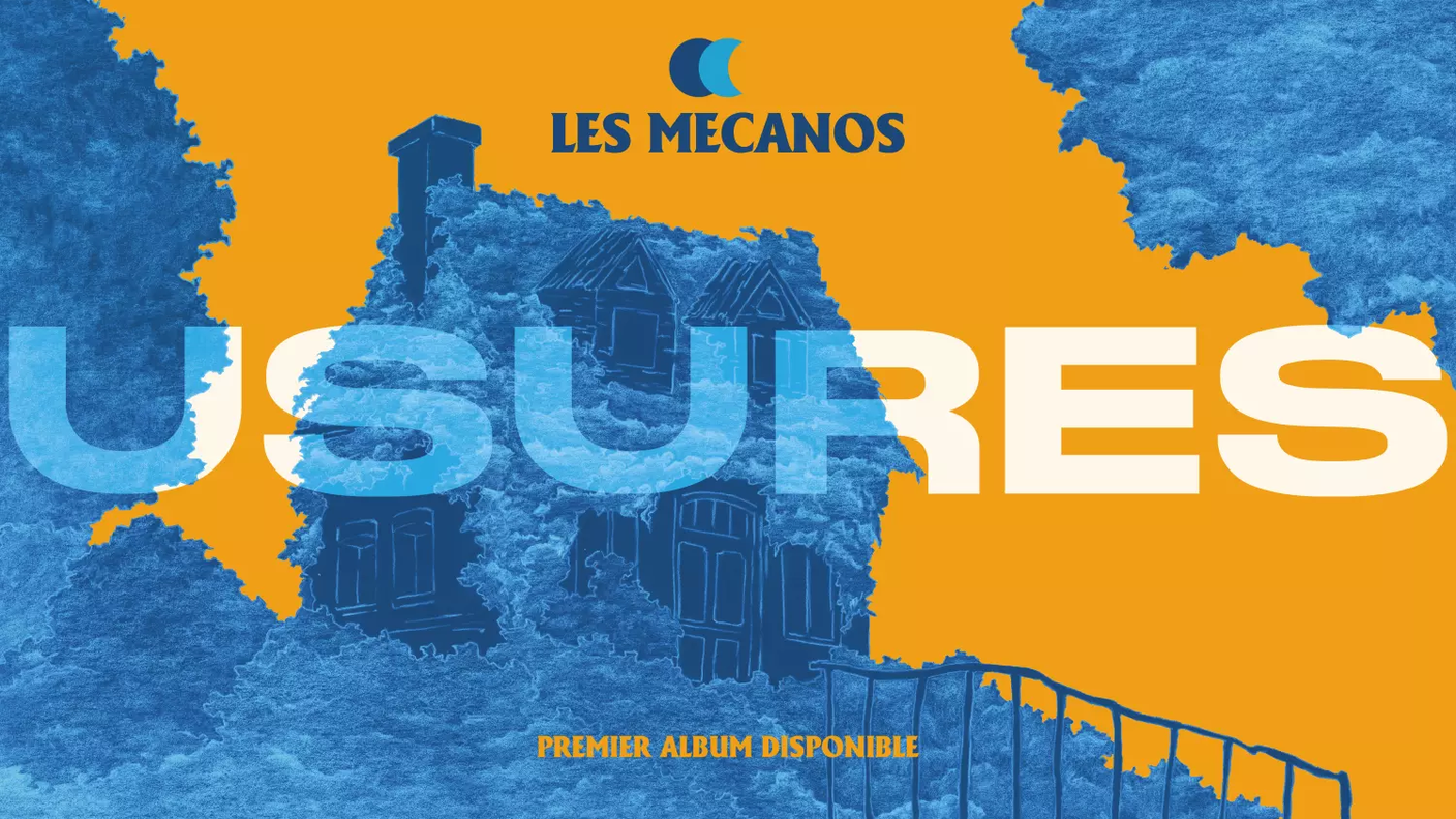 "Usures" di Les Mécanos, L'Éclectique Maison d'Artistes (dettaglio di copertina)