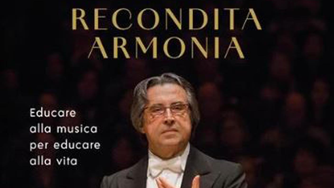 “Recondita armonia. Educare alla musica per educare alla vita” di Riccardo Muti, Rizzoli (dettaglio di copertina)