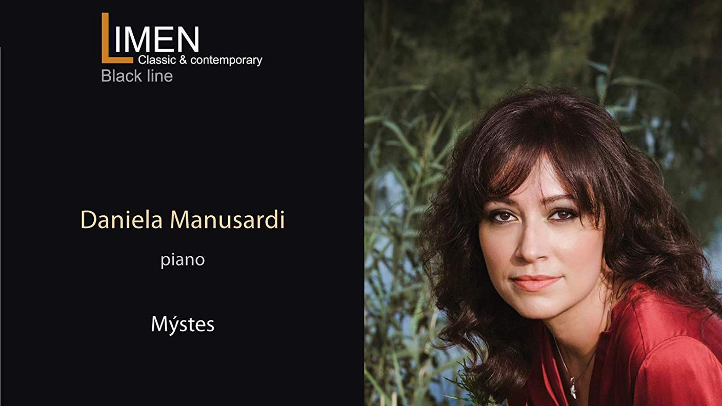 Daniela Manusardi, "Mystes per piano", Limen Music (dettaglio copertina)