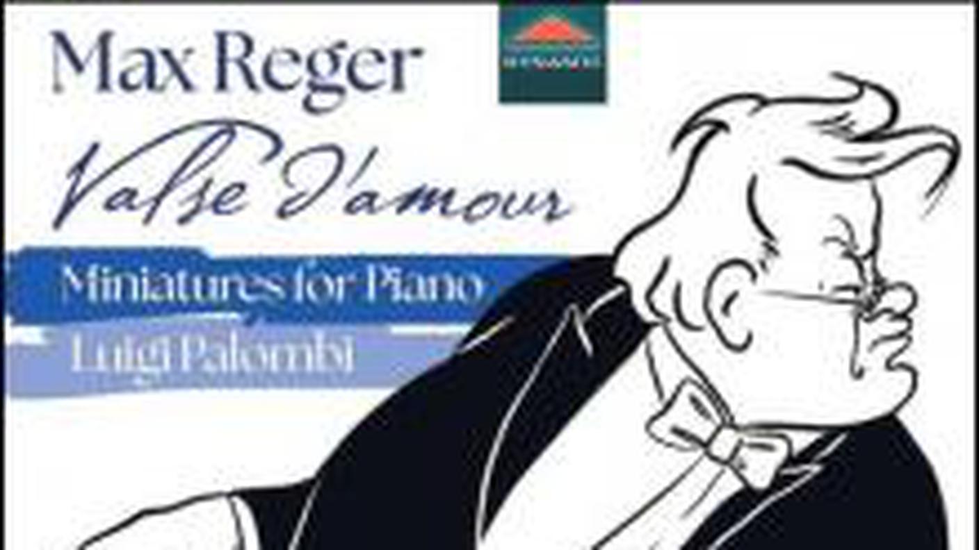 “Valse d’amour. Miniatures for Piano” di Max Reger, Dynamic (dettaglio di copertina)