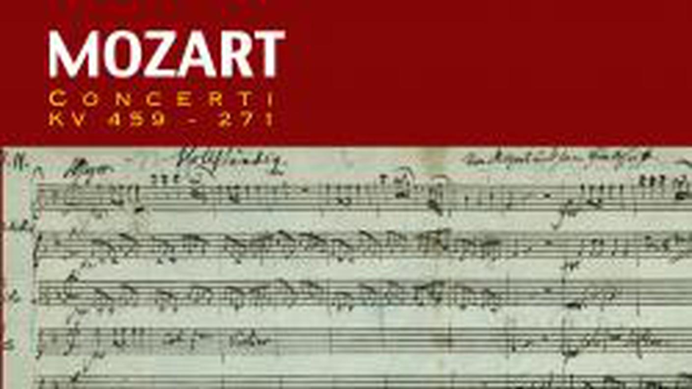 "Concerti per pianoforte K 459 e K 271" di Mozart Wolfgang Amadeus, interprete Alessandra Gentile, Stradivarius (dettaglio di copertina)