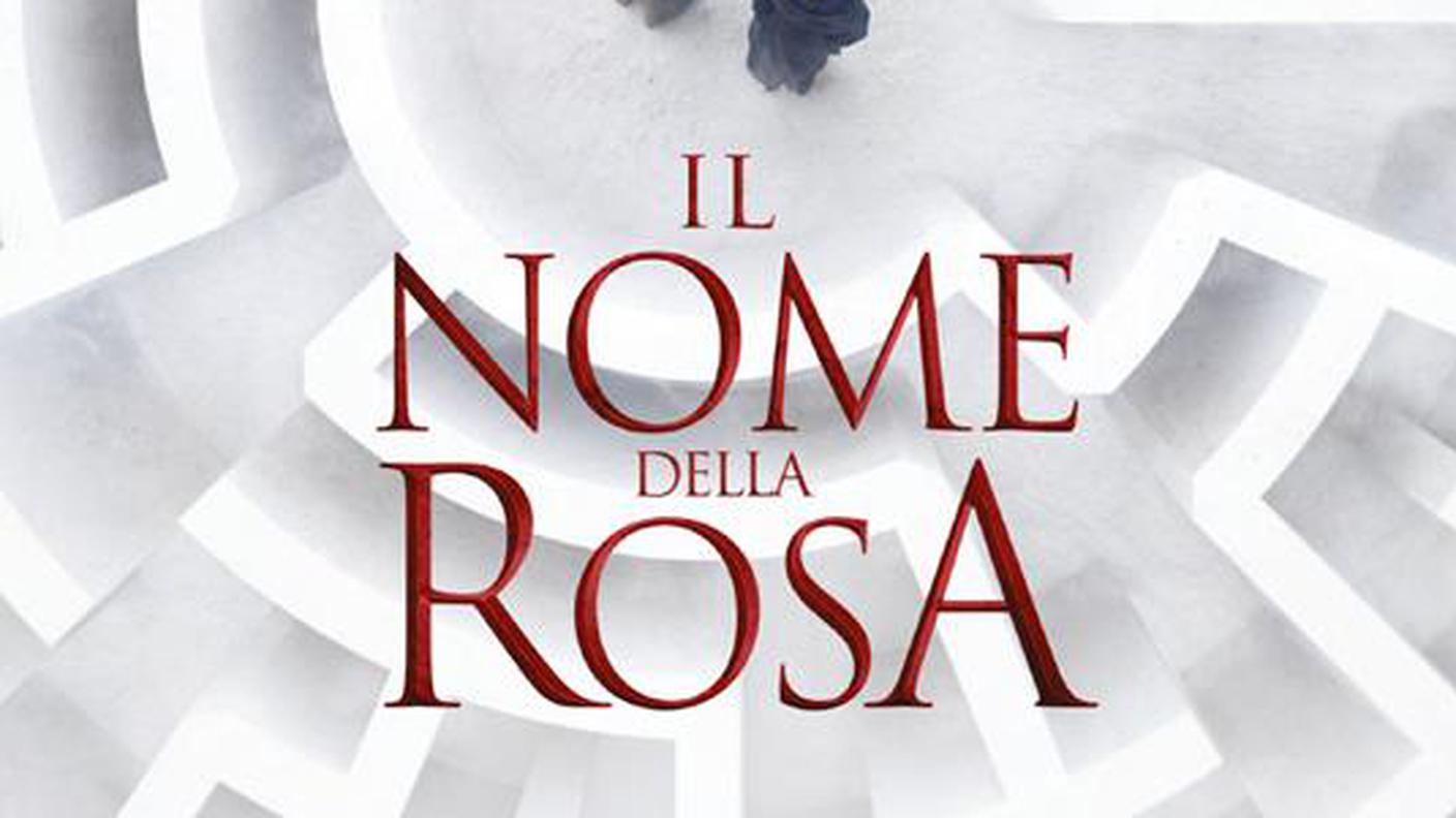 "Il nome della rosa" di Umberto Eco, Bompiani (dettaglio di copertina)