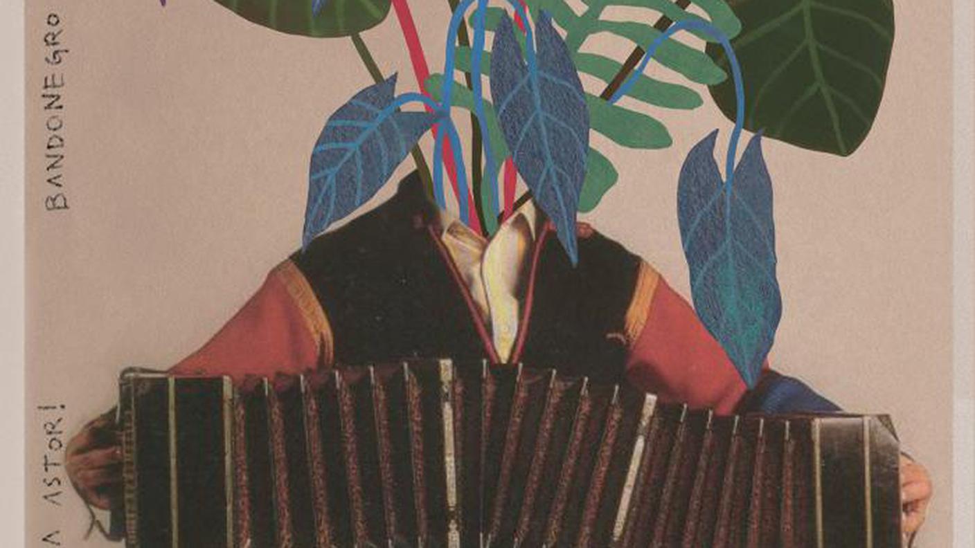 "Hola Astor" di Bandonegro, SJ Records (dettaglio copertina)