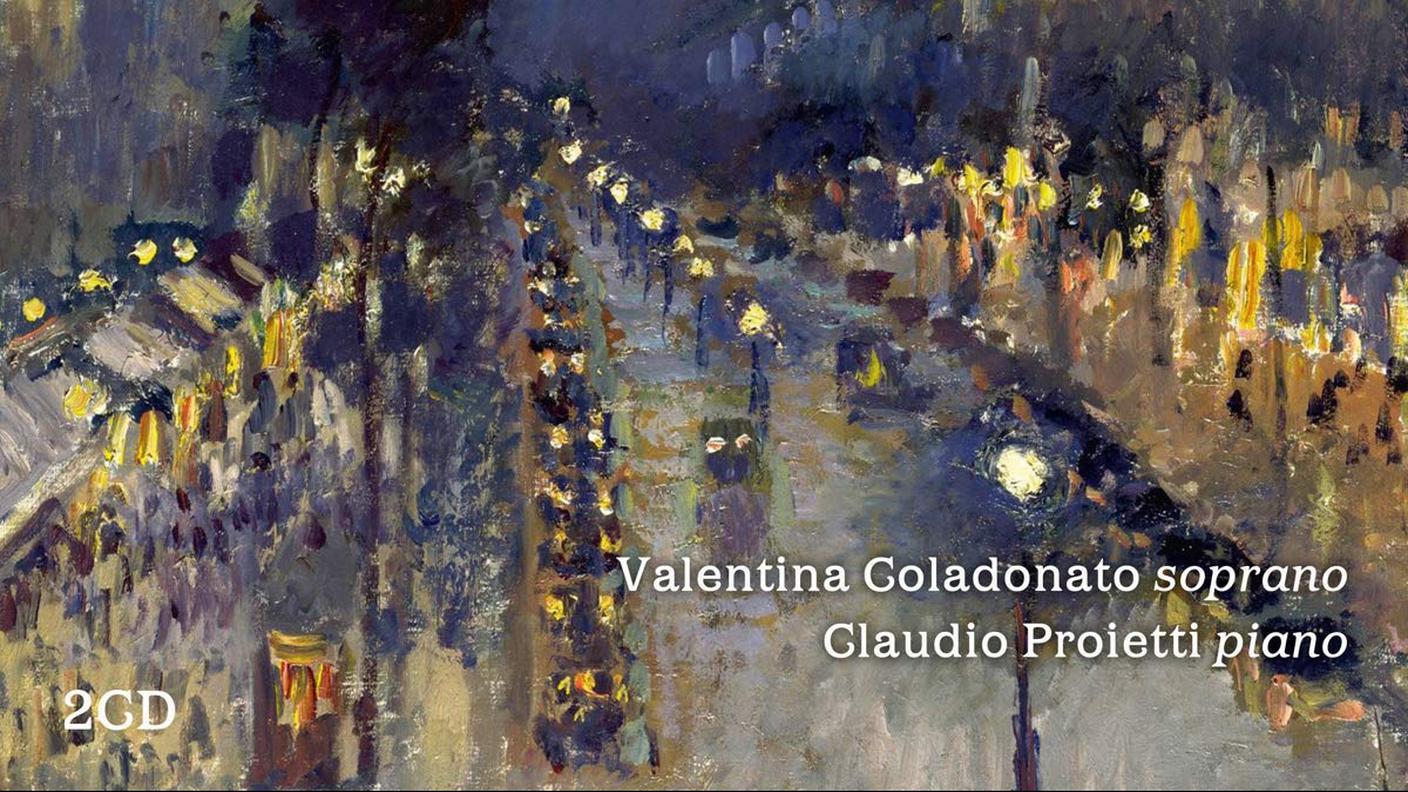 Poulenc, "Melodies", Brilliant Classic (dettaglio copertina)