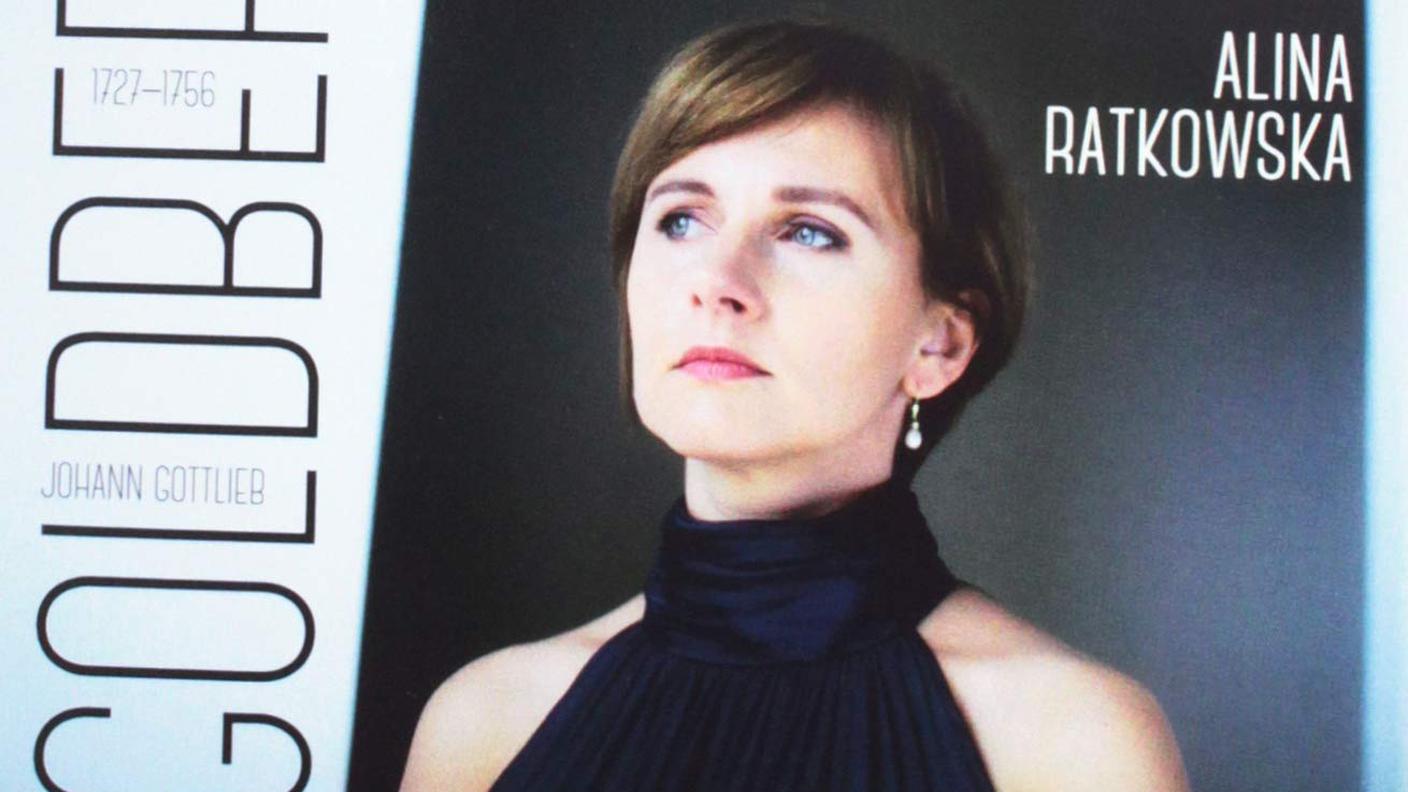 Alina Ratkowska, "Johann Gottlieb Goldberg: Complete Solo Harpsichord Works", Chopin University Press (dettaglio copertina)