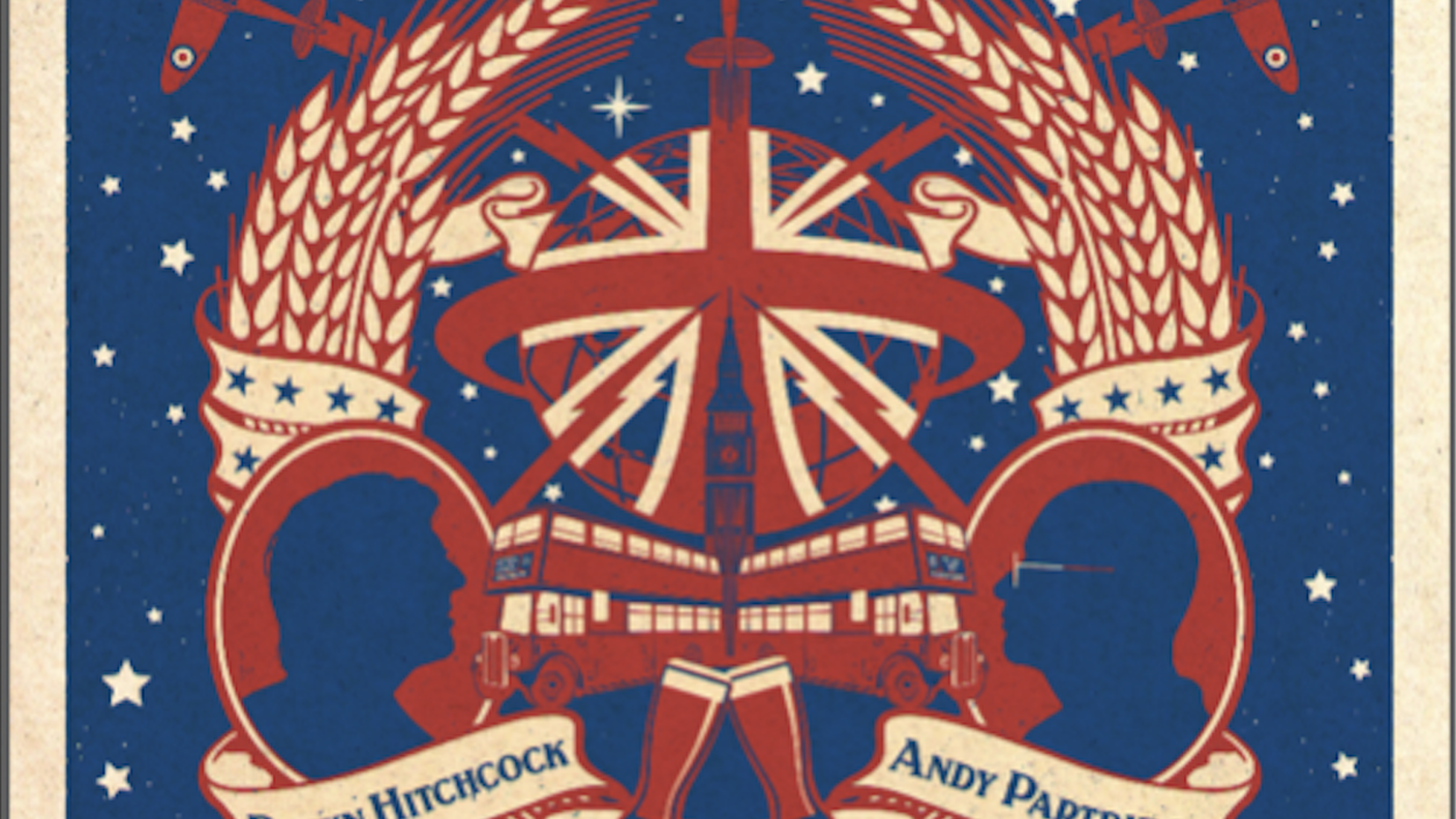 Robyn Hitchcock - Andy Partridge, "Planet England" (dettaglio copertina)