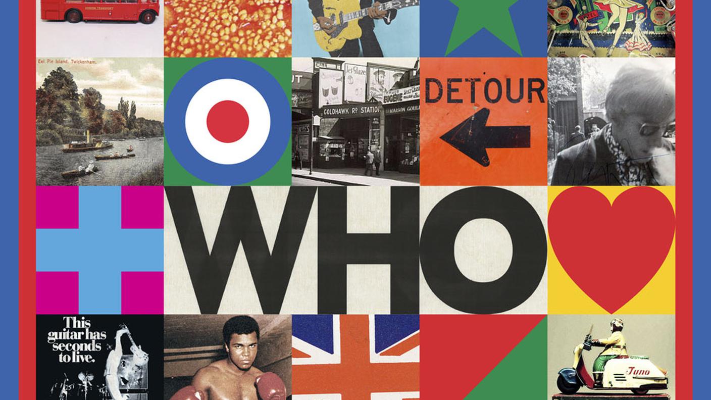The Who, "WHO," A Polydor Records Release (dettaglio copertina)