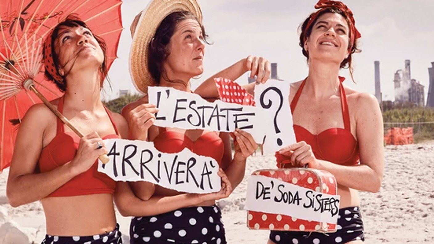 Dé Soda Sisters, "Arriverà l’estate?", Materiali Sonori (dettaglio copertina)