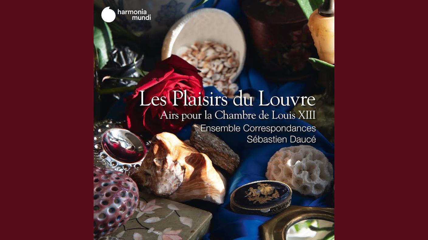 Ensemble Correspondances, "Les plaisirs du Louvre", Harmonia Mundi (dettaglio copertina)