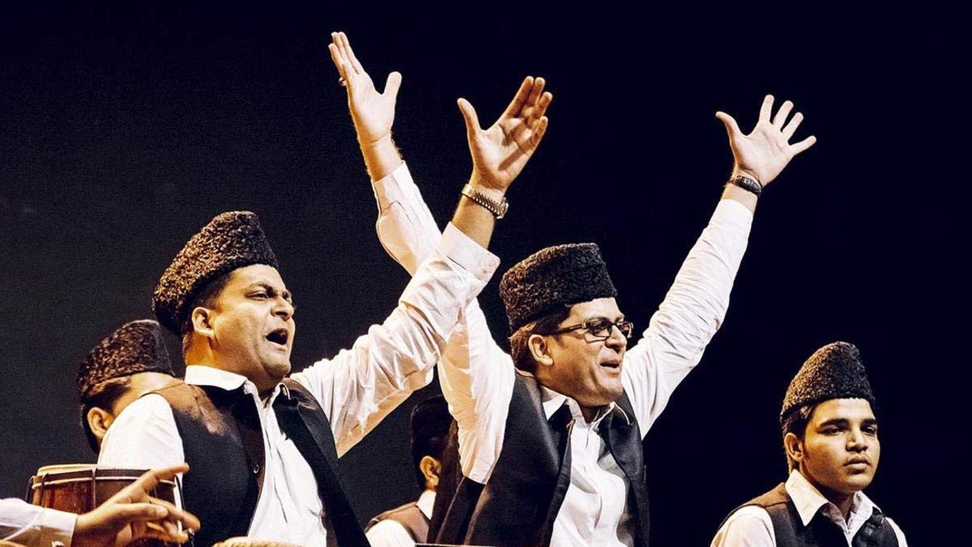 Subhan Ahmed Nizami & Qawwal Baché, Pakistan. "Qawwali de la Dehli Gharana (Karachi)", Ocora (dettaglio copertina)