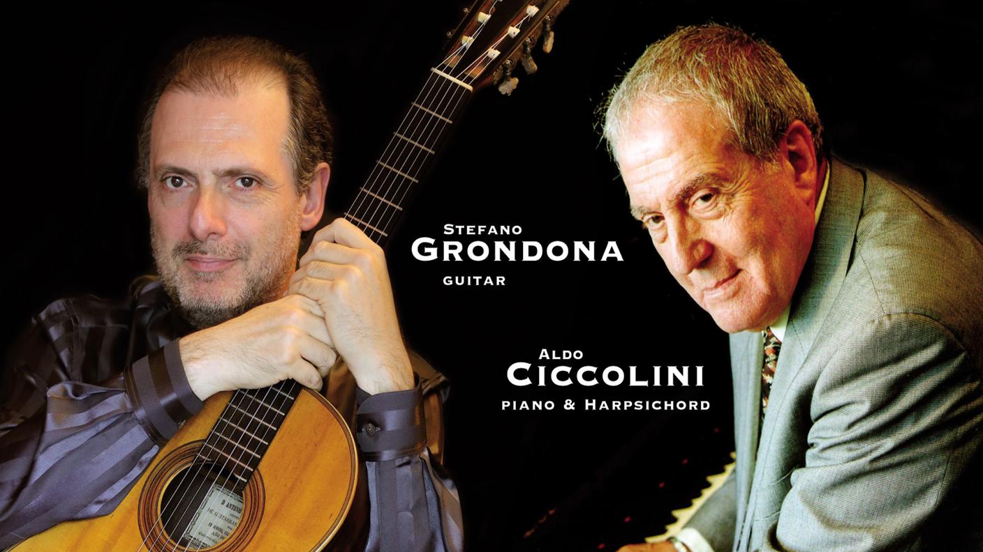 "Salut d'amour" di Stefano Grondona e Aldo Ciccolini, Stradivarius (dettaglio copertina)
