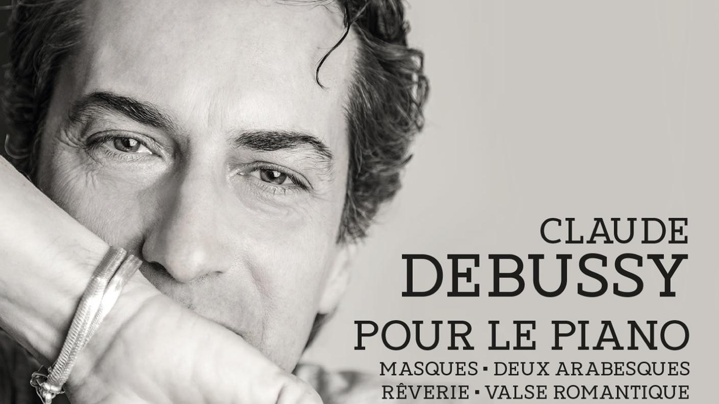 Roberto Cominati, "Claude Debussy pour le piano", Decca (dettaglio copertina)
