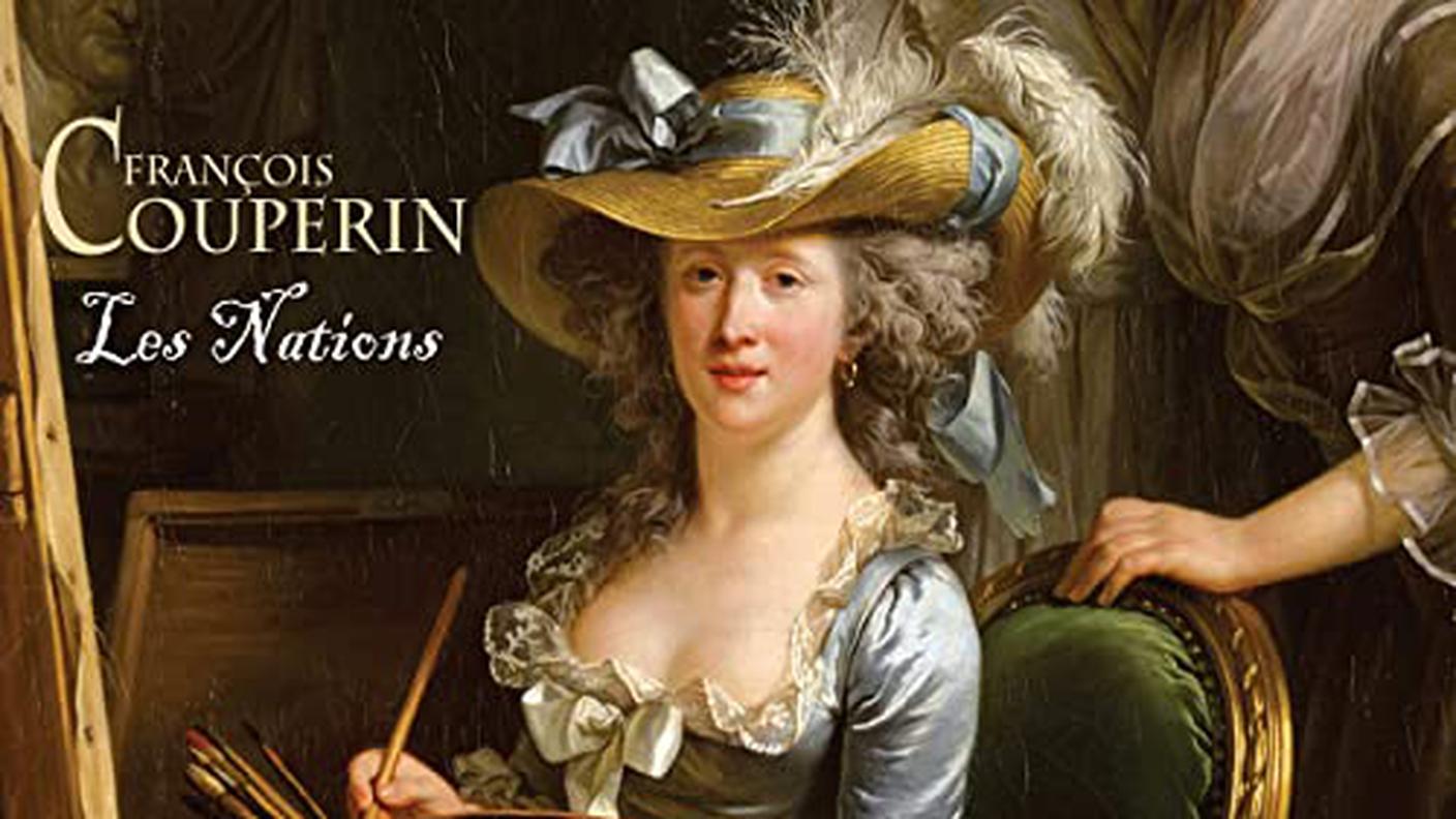 François Couperin, "Les Nations", Stradivarius (dettaglio copertina)