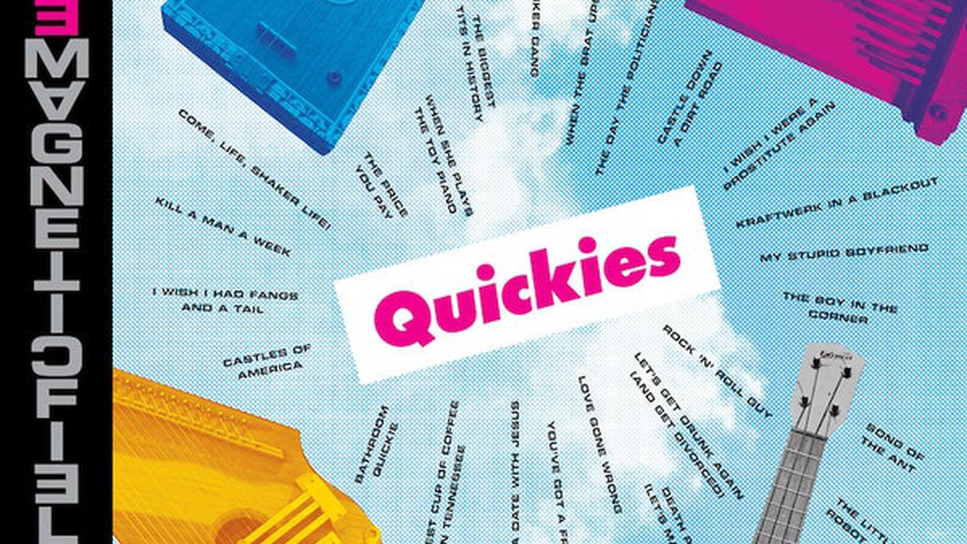 The Magnetic Fields, "Quickies", Nonesuch Records (dettaglio copertina)