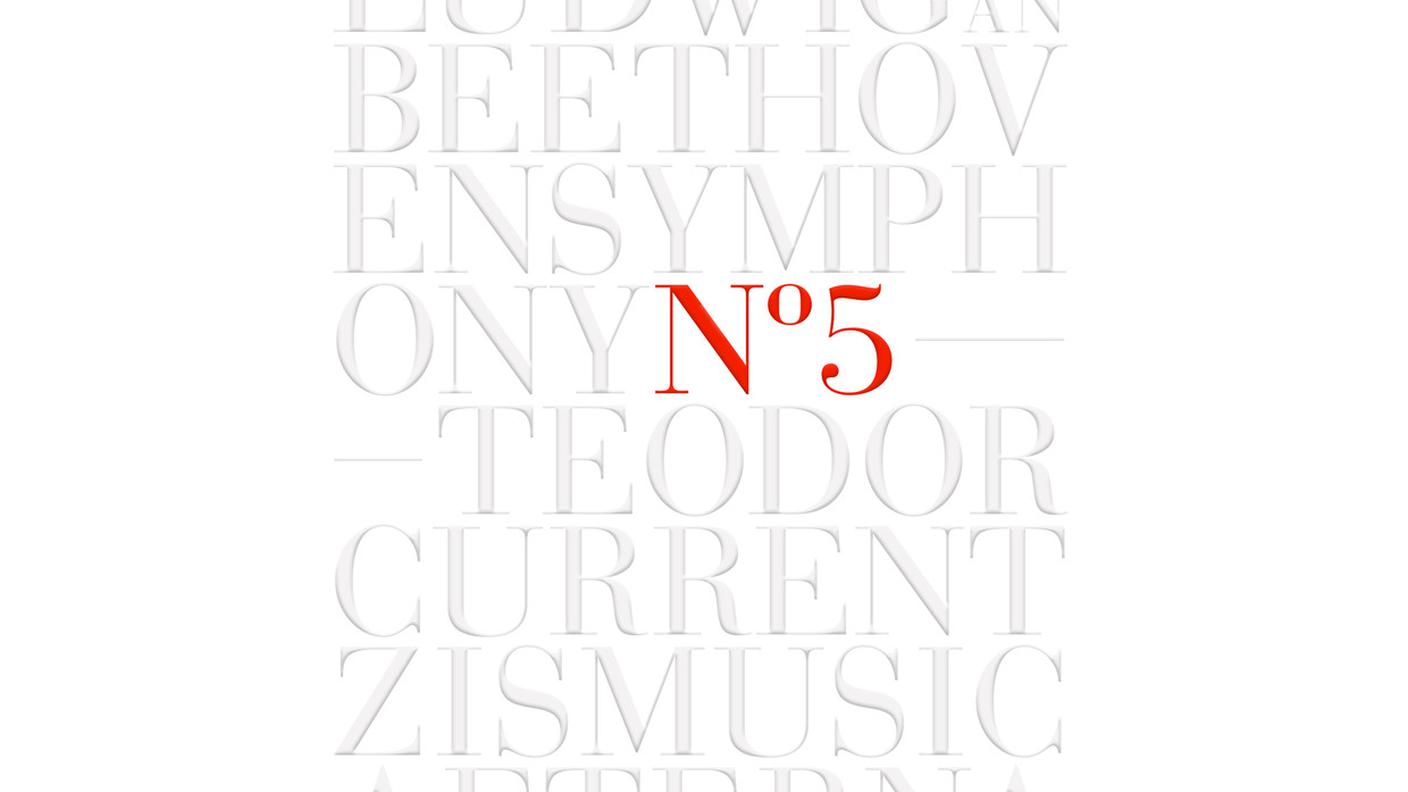 "Ludwig Beethoven Ensyphony Nr.5" di Teodor Current; Currentzis Music (dettaglio copertina) 