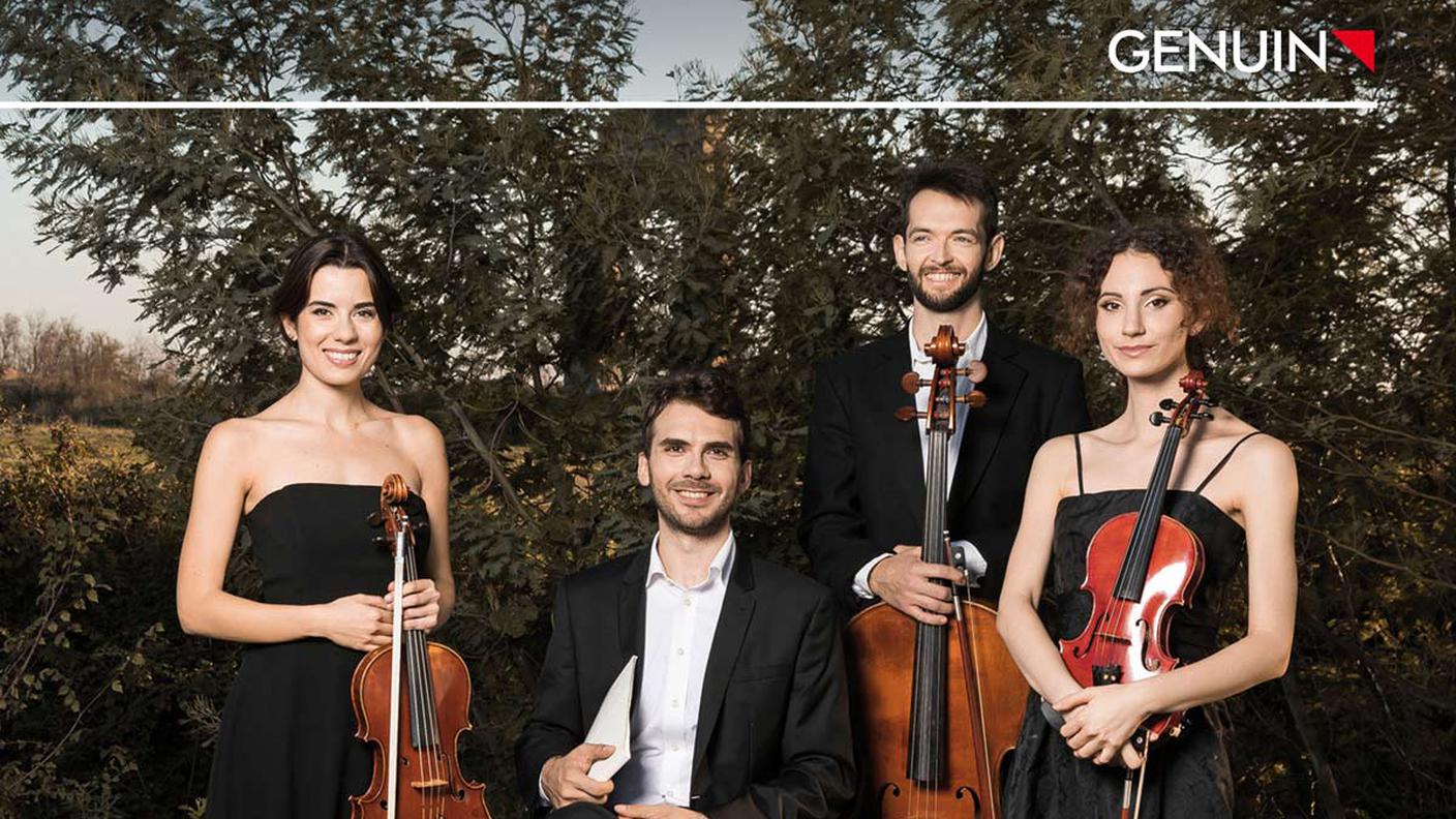 "Elective Affinities" del Quartetto Werther, Genuin Classics (dettaglio di copertina)