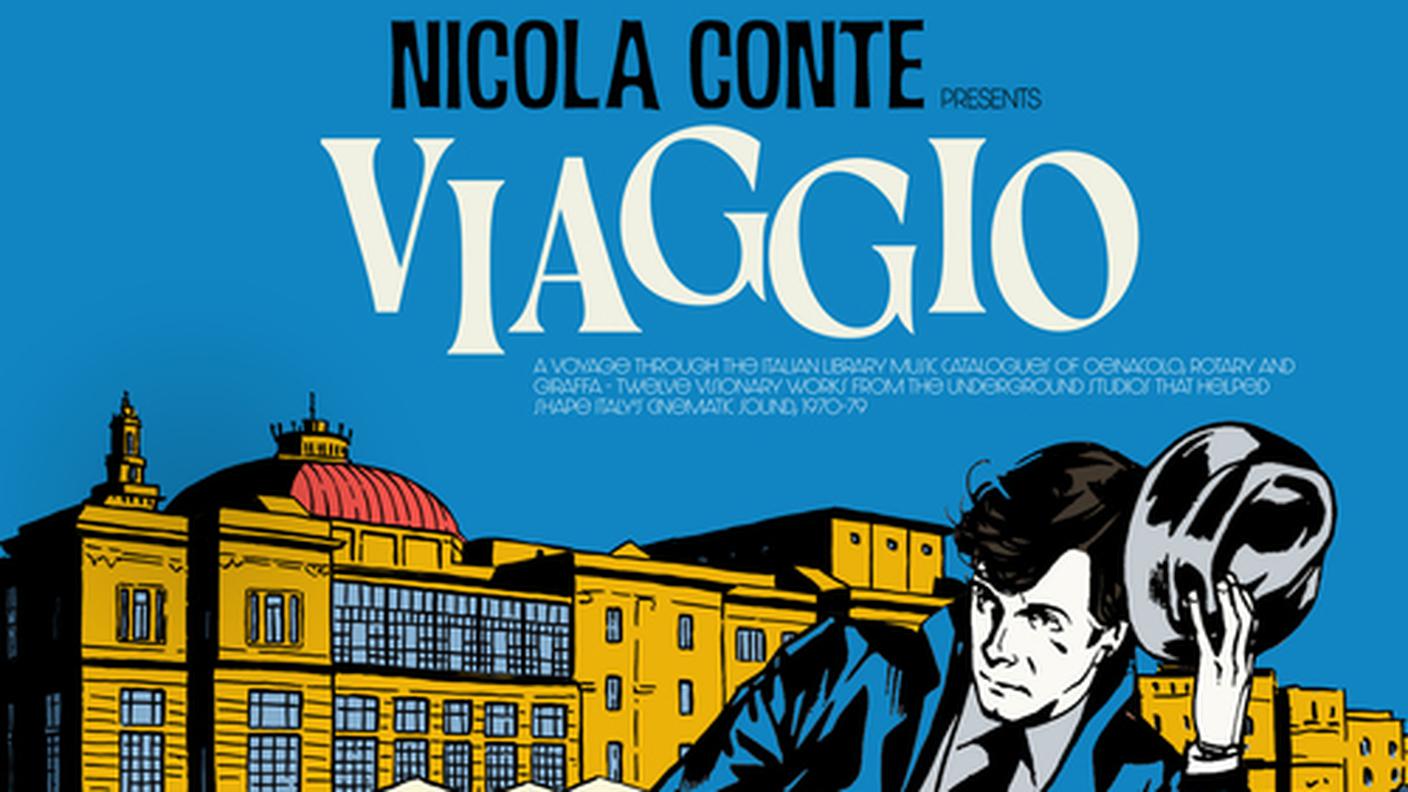 "Viaggio" di Nicola Conte, Far Out Recordings (dettaglio di copertina)