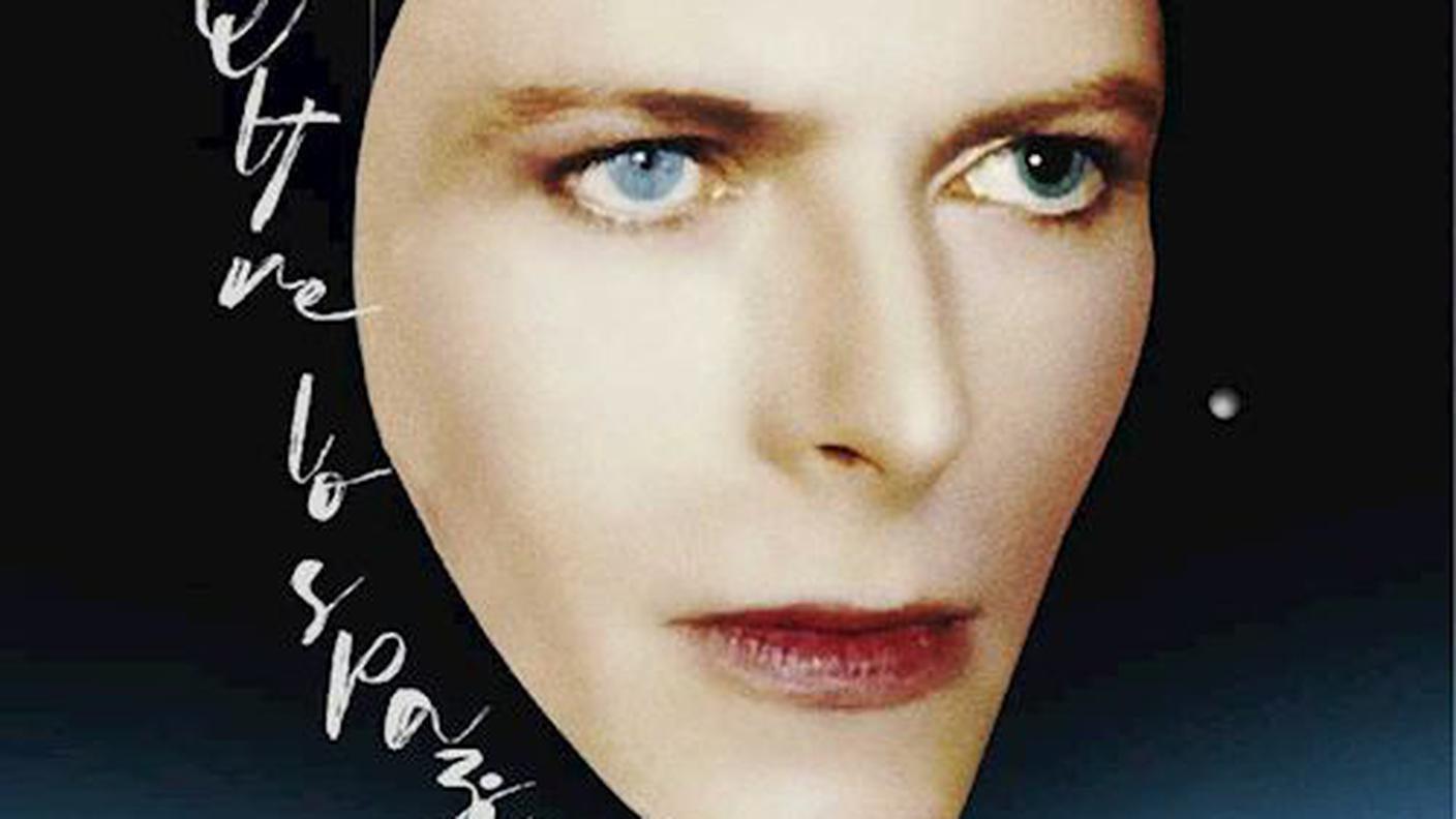 "David Bowie. Oltre lo spazio e il tempo" di Paul Morley, Hoepli (dettaglio di copertina)