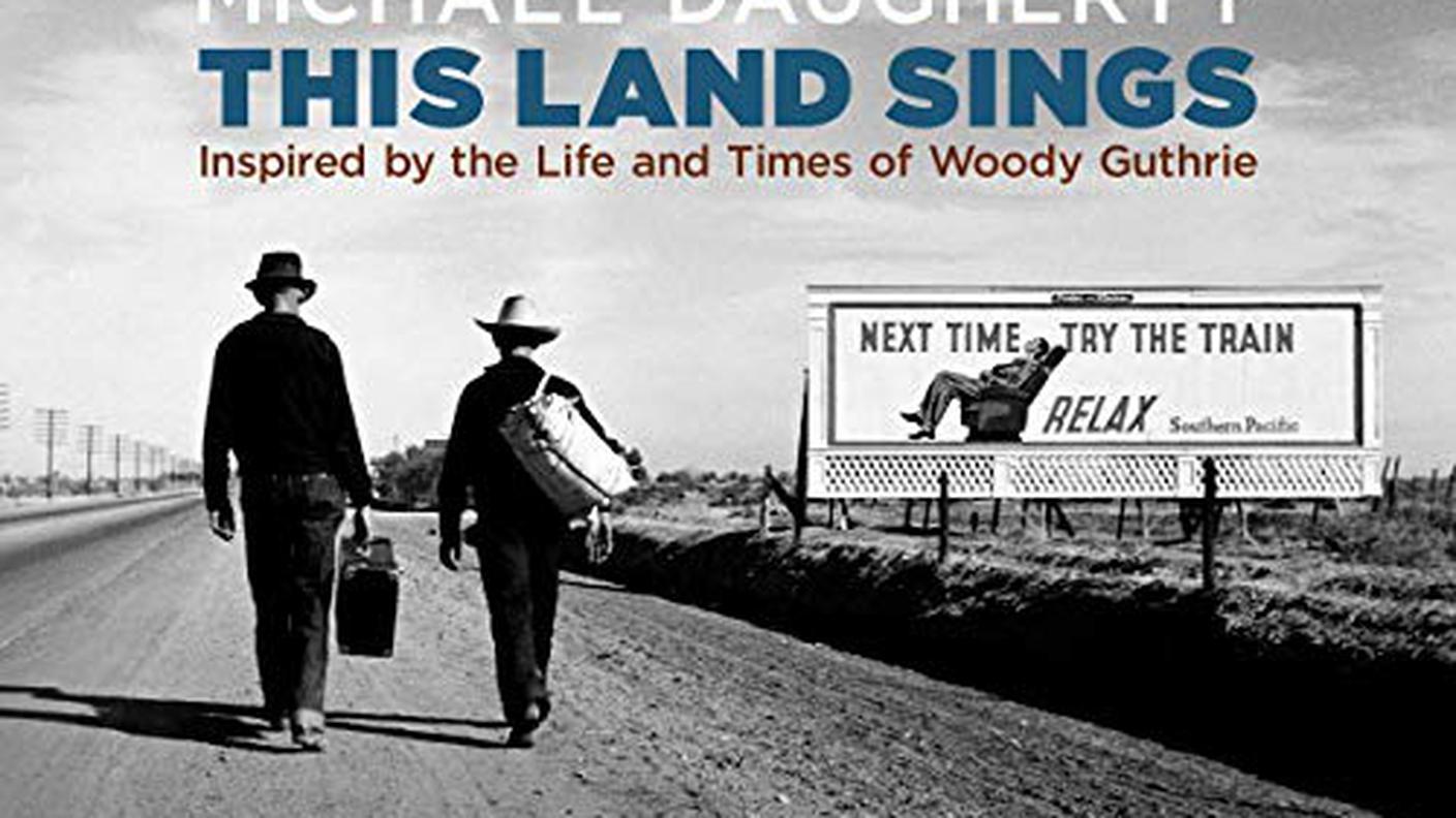 “This Land Sings” di Michael Daugherty; Naxos Records (dettaglio copertina) 