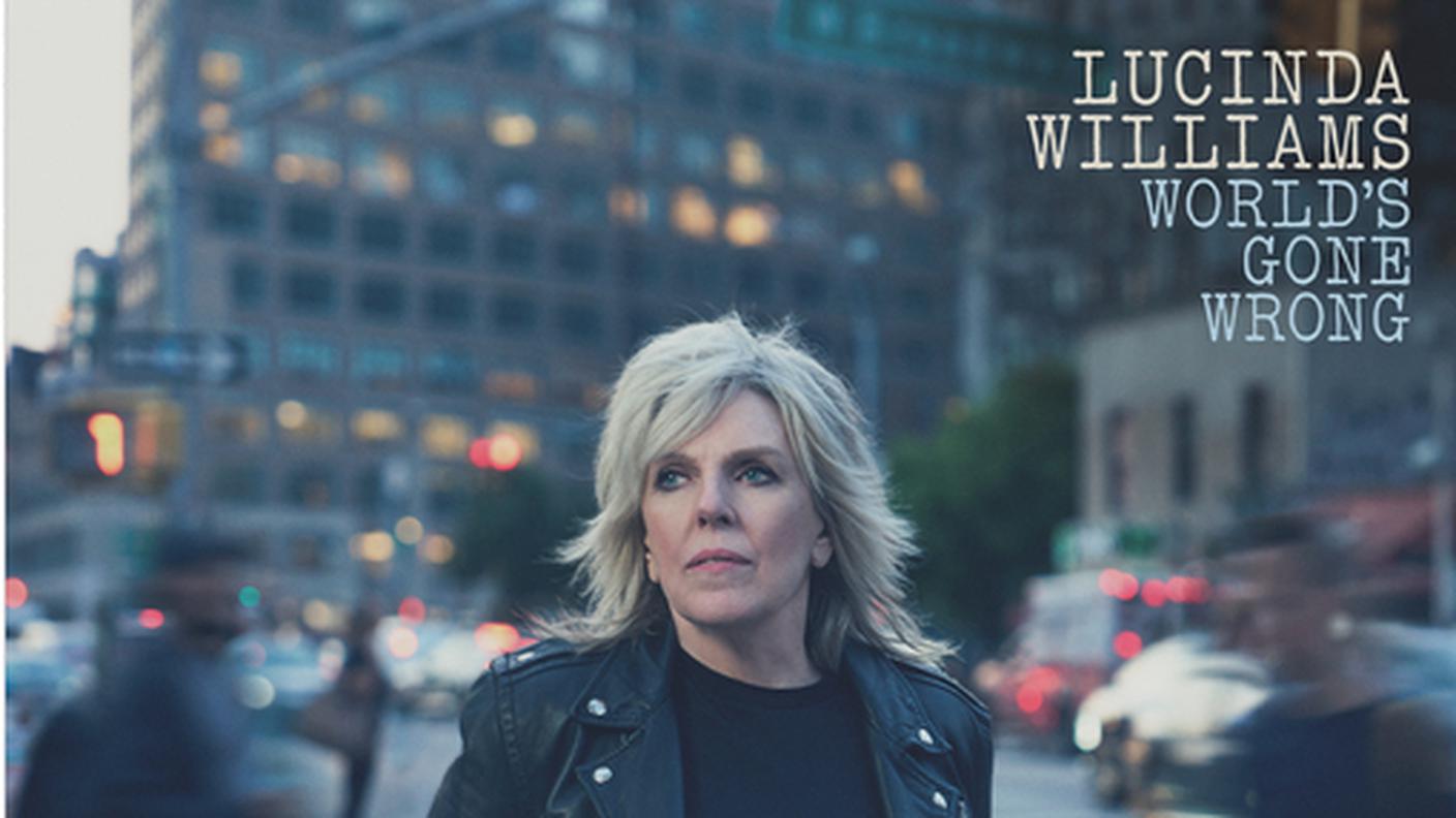 "World's Gone Wrong" di Lucinda Williams, Highway 20 Records & Thirty Tigers (dettaglio di copertina)