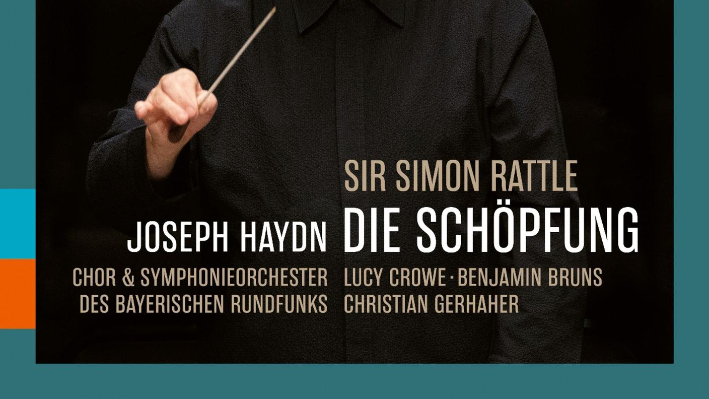 "Die Schöpfung" di Joseph Haydn, diretto da Sir Simon Rattle, BR Klassik (copertina).