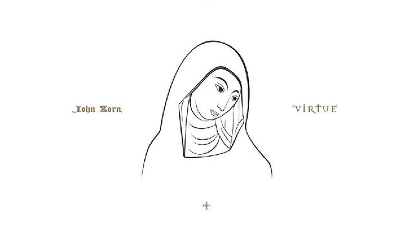 "Virtue" di John Zorn; Tzadik (dettaglio copertina) 