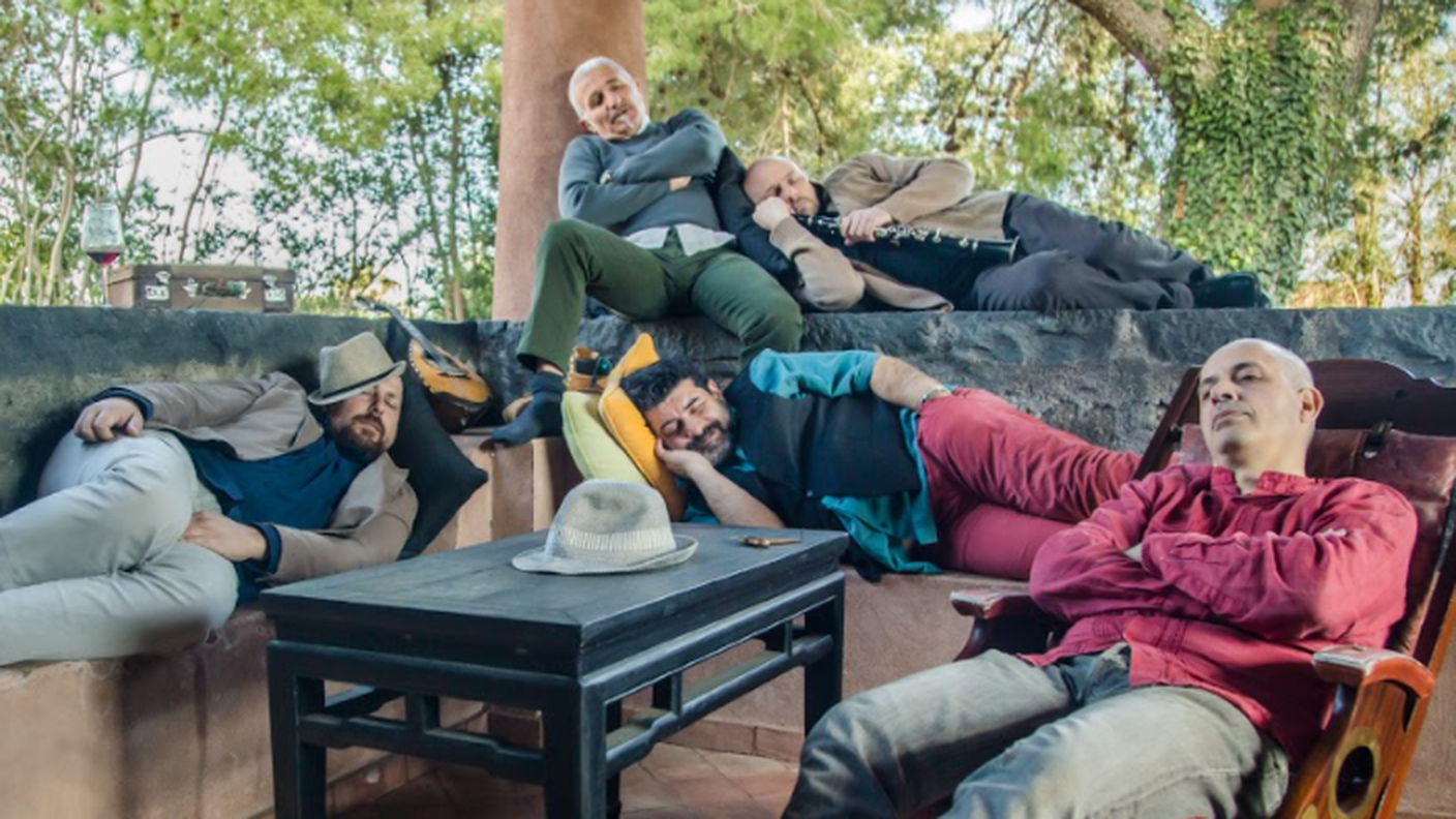 "Fora tempu" di Lautari; Italysona (dettaglio copertina) 