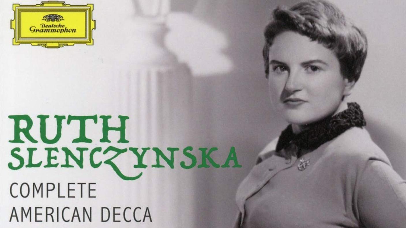"Ruth Slenczynska. Complete American. Decca Recordings" di Ruth Slenczynska; Deutsche Grammophon Eloquence (dettaglio copertina)