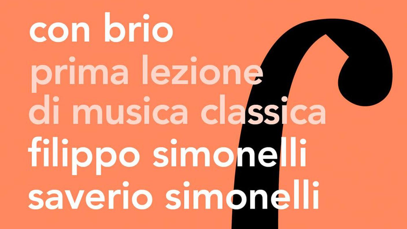"Con Brio. Prima lezione di musica classica" di Filippo Simonelli e Saverio Simonelli, Treccani (copertina)