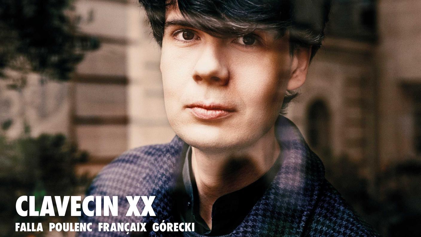 “Clavecin XX” di Justin Taylor e Orchestre Nationale de Lille, Alpha Classics (copertina)