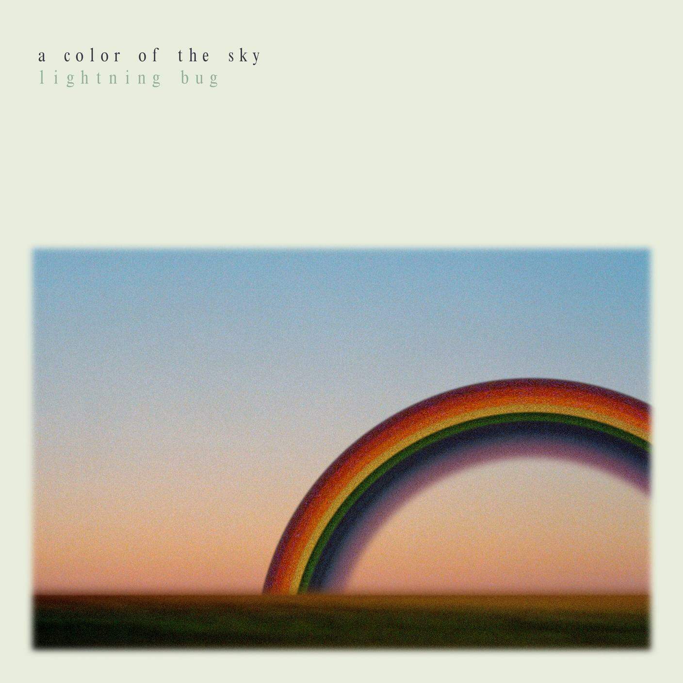 "A Color of the Sky" di Lightning Bug, Fat Possum Records (dettaglio di copertina)