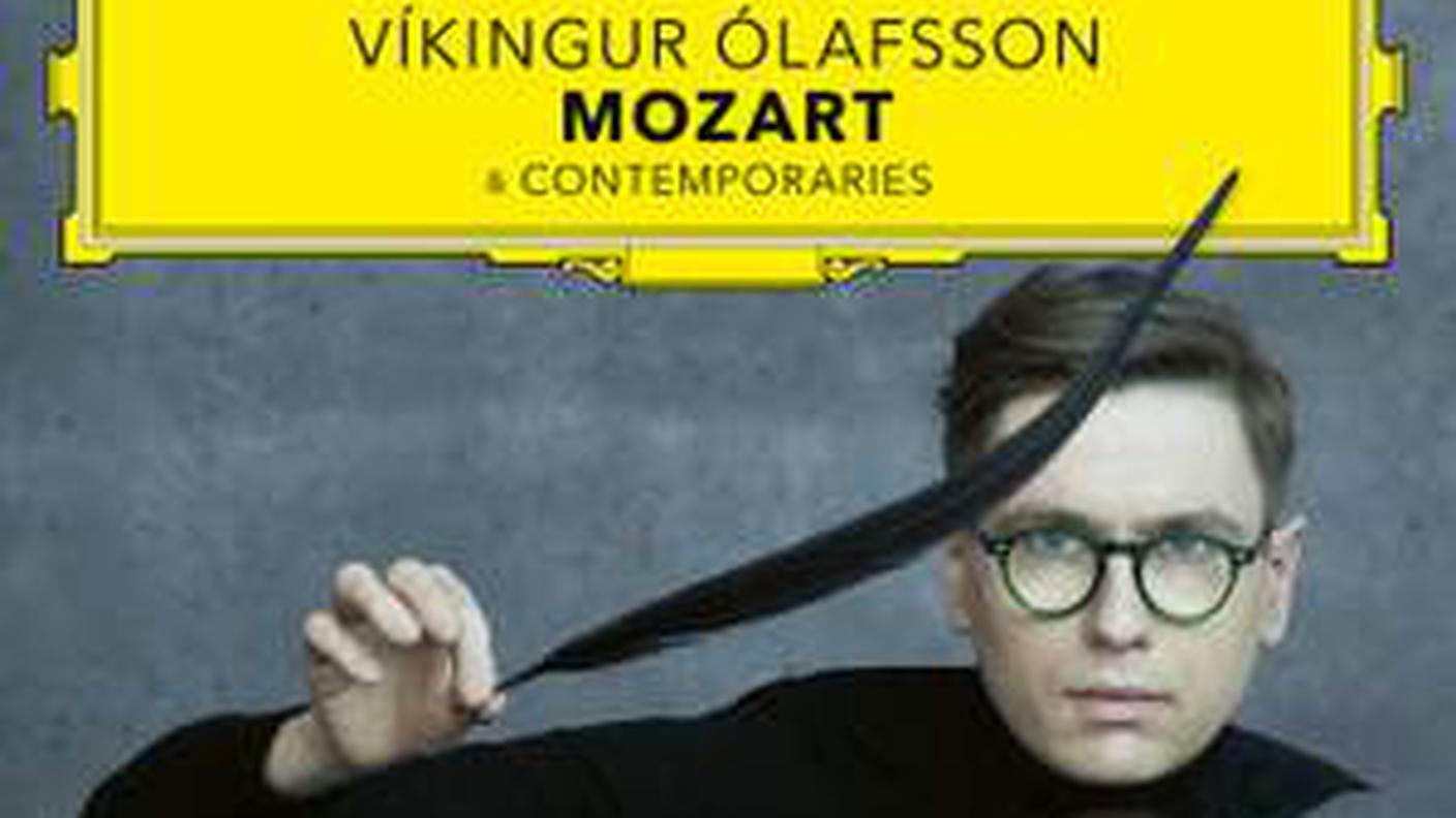 "Mozart & Contemporaries" Víkingur Ólafsson, Deutsche Grammophon (detaglio copertina)