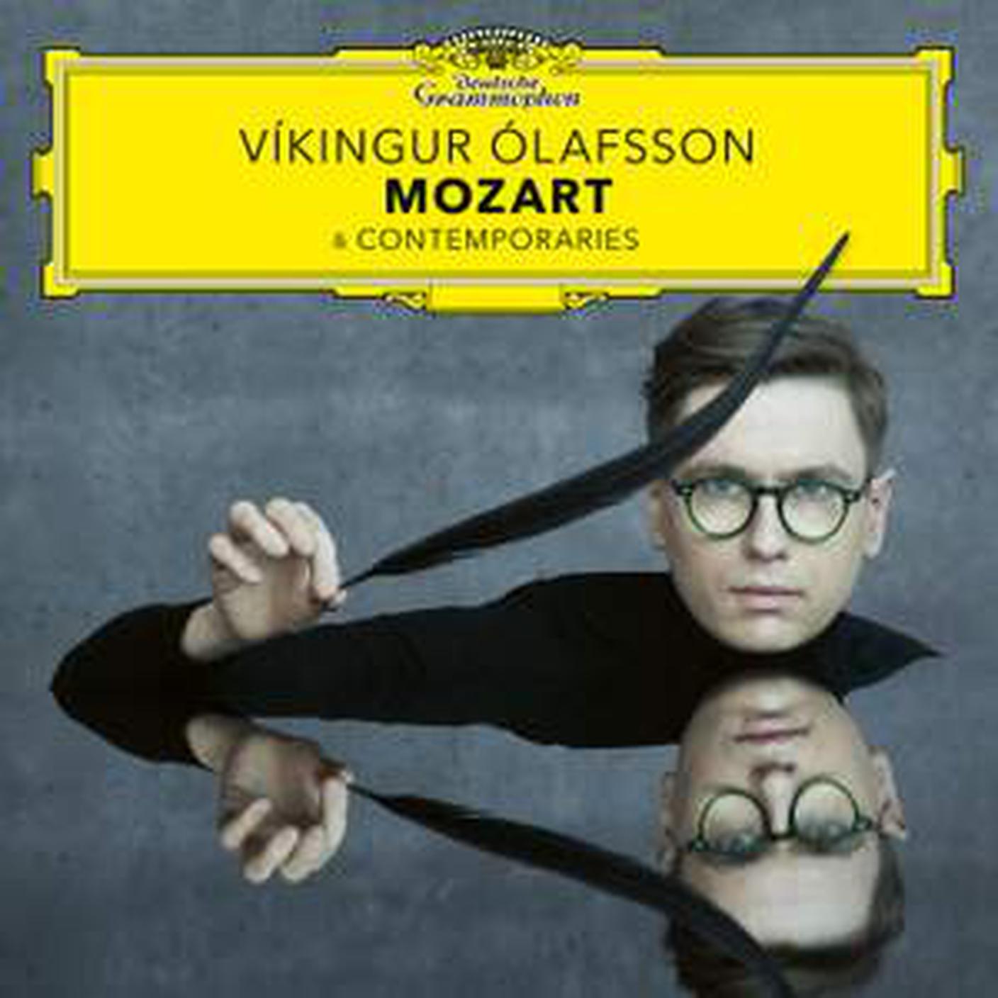 "Mozart & Contemporaries" Víkingur Ólafsson, Deutsche Grammophon (detaglio copertina)
