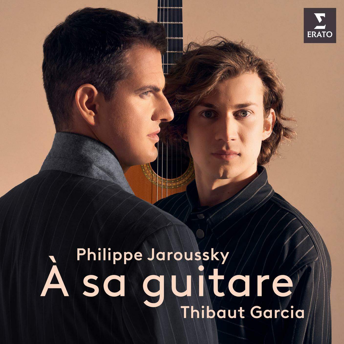 "A sa guitare" di Philippe Jaroussky & Thibaut Garci, ERATO (dettaglio di copertina)