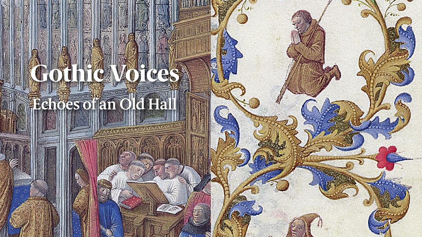 "Echoes of an Old Hall" di Gothic Voices, Linn (dettaglio di copertina)