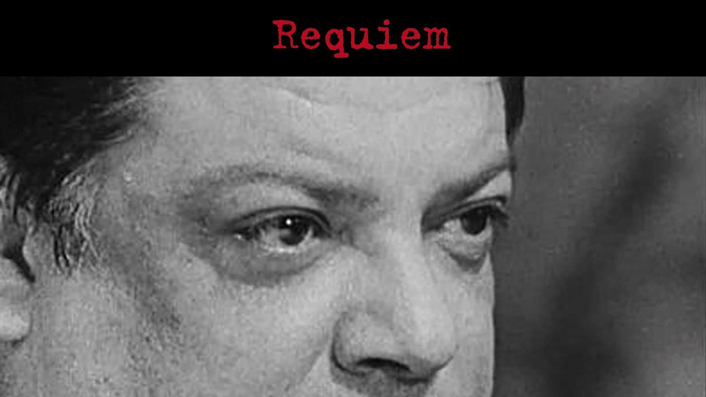 "Requiem per soli, cori e orchestra (1946)" di Bruno Maderna, Stradivarius (dettaglio di copertina)