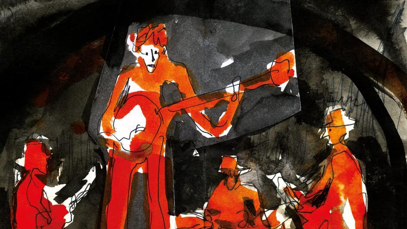 “Back and Forth” di Guano Padano, Ponderosa Music Records (dettaglio di copertina)