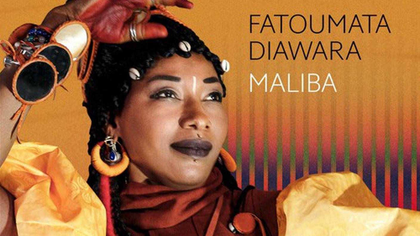 "Maliba" di Fatoumata Diawara; Wagram Music/3ème Bureau (dettaglio copertina) 