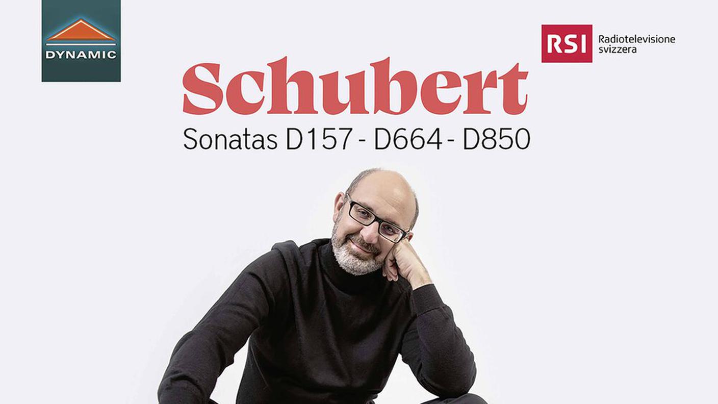 "Sonate D 157 - D 664 – D 850" di Franz Schubert, RSI Dynamic (dettaglio di copertina)