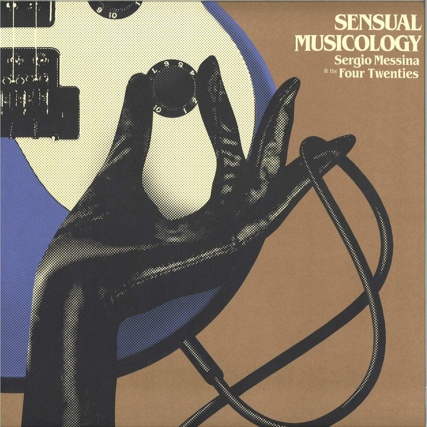 "Sensual Musicology. Music about Music" di Sergio Messina & the Four Twenties, Hell Yeah Recordings 2022 (dettaglio di copertina)